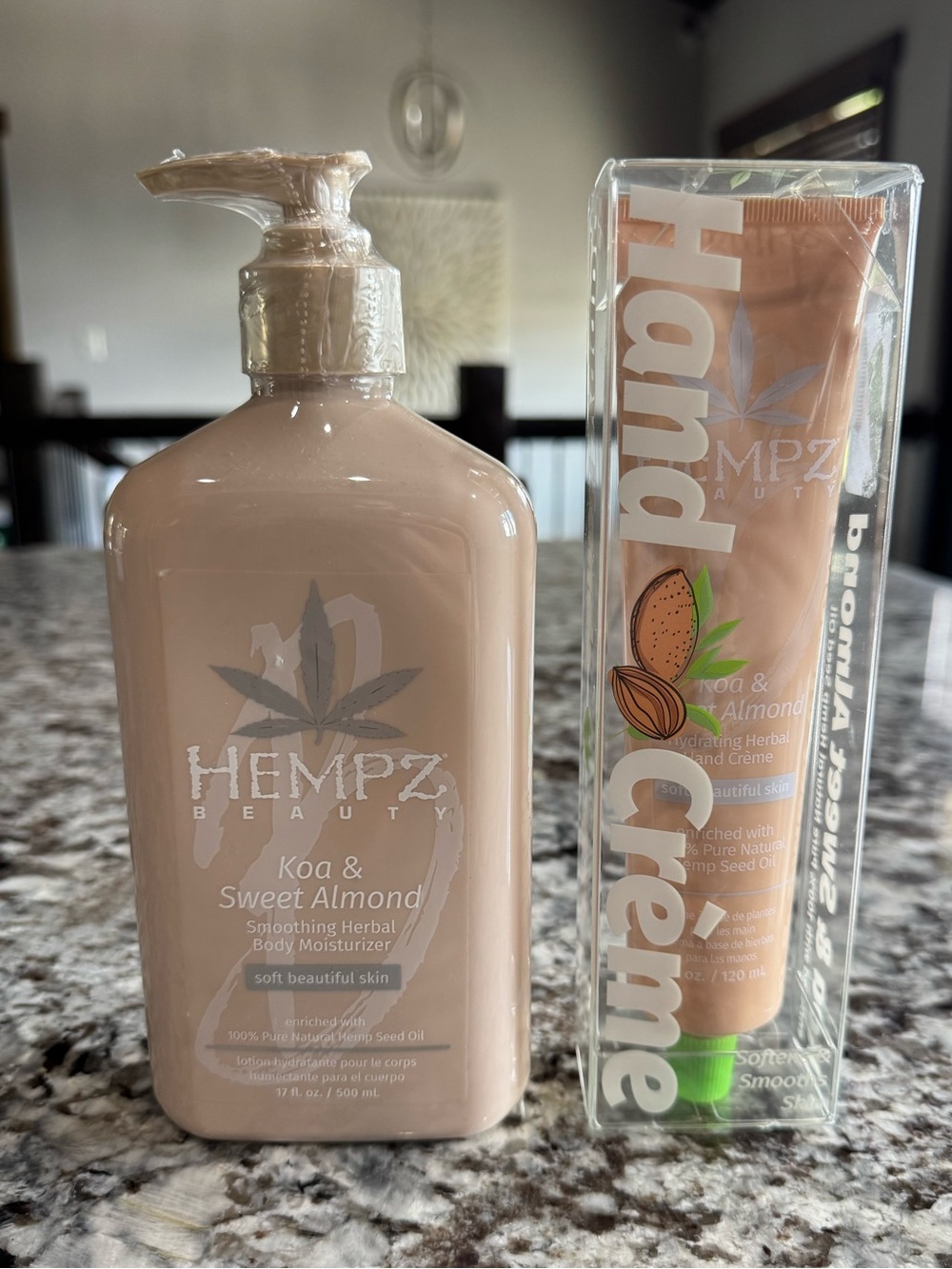 Hempz Koa & Sweet Almond Body Cream Duo